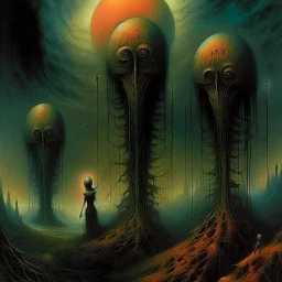 Science Fiction. Zdzisław Beksiński