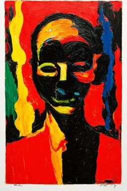 behind the mask, the shadow burns; Dada; Fauvism
