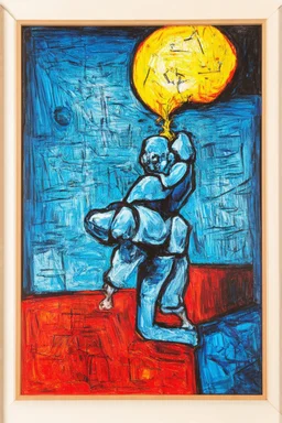 trust the free fall; Analytic Cubism; Philip Guston; neo-surrealistic optical art