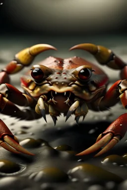 Angry crab
