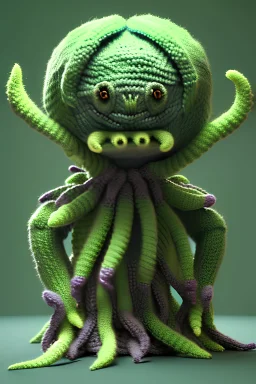 Chthulu has now retired and has taken up knitting