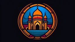 The logo of a YouTube channel specializing in ancient Arab Islamic history. It contains distinctive colors and is simple