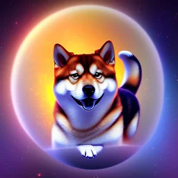 shiba inu floating orbs