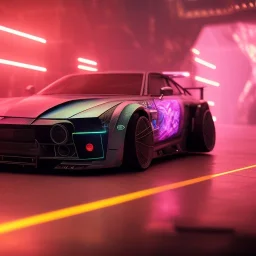 Cyberpunk Hyper cars,perfect composition, hyperrealistic, super detailed,neon light, 8k, high quality, trending art, trending on artstation, sharp focus, studio photo, intricate details, highly detailed,film photography, dslr, cinema4d, studio quality,nightclub lighting,octane render, by greg rutkowski