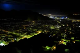 Quetta city night view