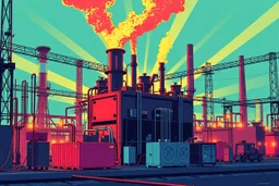 pop art pixels 1000 images Betting on industry batteries electric