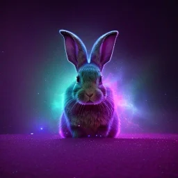 galaxies, spirals, space, nebulae, stars, smoke, iridescent, intricate detail, in the shape of a rabbit, octane render, 8k, --q 2 --ar 2:3 --uplight