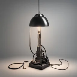 working lamp, inspired by technology with modern shape and used for mechanic