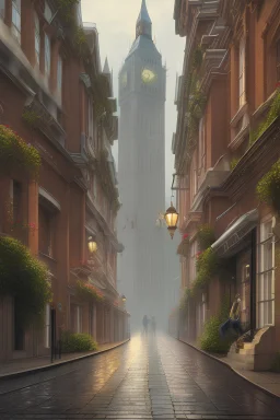 /imagen prompt caminando por Londres --2:3--v4