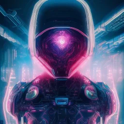  realistic, human heart, cyberpunk, neon shining, darkred tones,