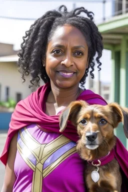 Eritrean woman superhero