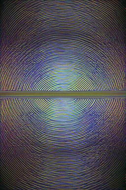 By using cymatic patterns—the visual geometry of sound—one can even depict the ego as a frequency. When the frequency is pure, the pattern is symmetrical; when the "ego is divided," the geometry breaks, creating a beautiful but jarring interference pattern where two different "selves" occupy the same space.