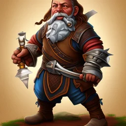 Dwarf blacksmith