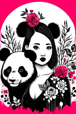 beauty and panda