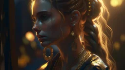 Coatlicue, high contrast, cinematic lighting, volumetric lighting, beautiful, golden hour, sharp focus, ultra detailed, cgsociety by Leesha Hannigan, Ross Tran, Thierry Doizon, Kai Carpenter, Ignacio Fernández Ríos, noir art house, 4k,