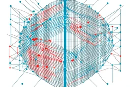 Cypher culture represented as lines and dots