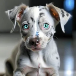 a dog human hybrid, cross breed baby,