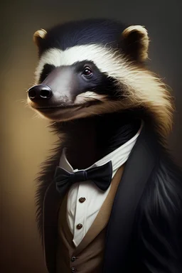 Handsome Gentleman honey badger