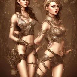 steampunk pinup girl