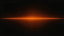 Orange glowing color gradient on black grainy background, noise texture effect, large banner copy space