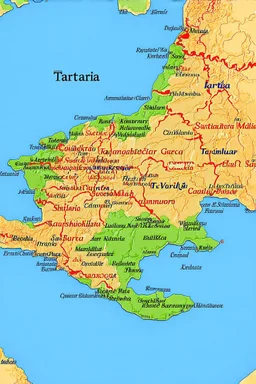 tartaria on map