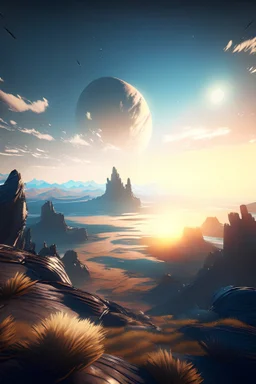 horizon, ultra realistic
