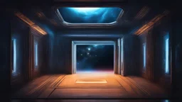 space with five dimensions, door to other space