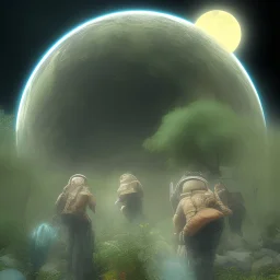 visiting a new planet