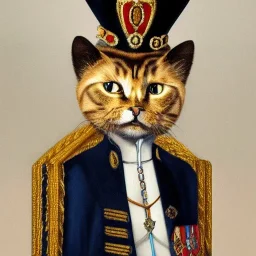 anthropomorphic royal cat