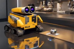 Machine in 8k WALL-E model with 8k anime artstyle, full body, intricate details, highly detailed, high details, detailed portrait, masterpiece,ultra detailed, ultra quality