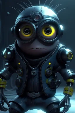 evil minion of despicable me from cyberpunk