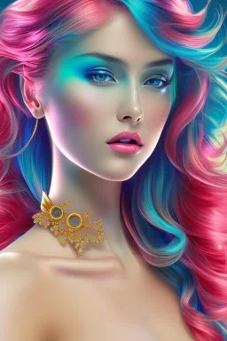 sexy, beautiful, young woman, detailed gorgeous face, redhead, great long legs, vaporwave aesthetic, synthwave, colorful, psychedelic, artstation, concept art, smooth, extremely sharp detail, finely tuned detail, ultra high definition, 8 k, unreal engine 5, ultra sharp focus, illustration, art by artgerm mary dimova, jim lee, greg rutkowski and alphonse mucha