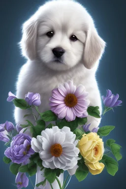 A flower look like a dog