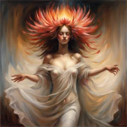 Flaming protea dance.. Modifiers: fantasy ethereal fantastic view crisp quality Dante Gabriel Rossetti Gustav Klimt dreamy Francisco Goya Epic Steve Hanks translucent Stephen Gammell Esao Andrews enchanting Serge Marshennikov Camille rose Garcia August Malmstrom Giovanni di Paolo