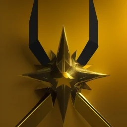  black background, shiny golden gigant star, 3d, cinematic, photorealistic texture