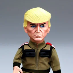 Donald Trump scar cheek g.i. joe doll