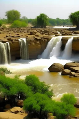 sudan waterfalls