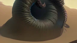 dune sandworm, concept art