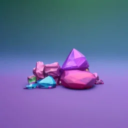 rare colorful gems, surreal max detail 8k