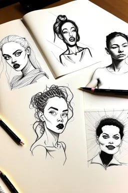 Drawing sketches