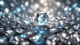 Hyper Realistic glowing-&-shining-diamond-texture