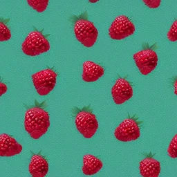 raspberry texture, plain background