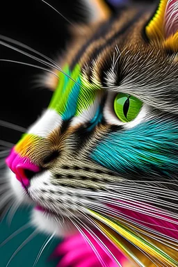 דרדס חתול צבעוני