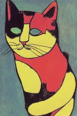 a cat by kadinsky