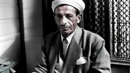 Wealthy fifty-something egyptian man prisoner 1940