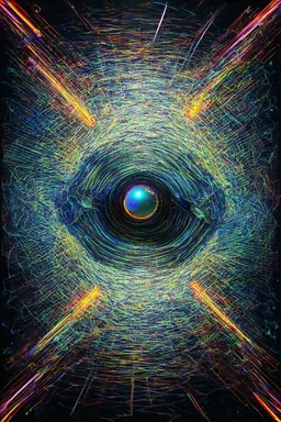 quantum collapse; neo-surrealistic optical art
