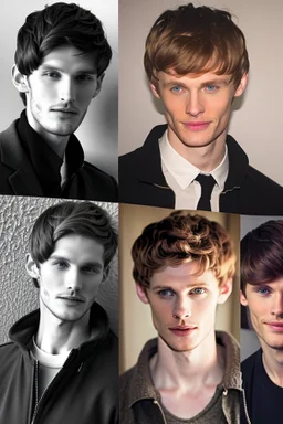 merthur colin morgan and bradley james