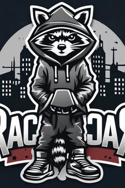 Logo to say "Raccoon Grime"