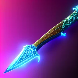 A Zweihander, the blade is made up of glimmering ice, it's hilt is crafted from swirling vines, leading to a vibrant rose crystal at the pommel, with a black background behind it. Zoomed out, HD