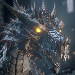 undead dragon, unreal engine 5, 8k resolution, photorealistic, ultra detailed